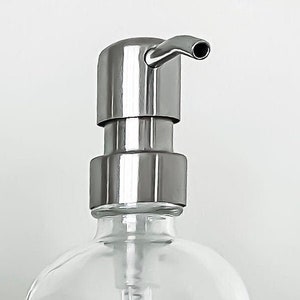 Metal Soap Pumps for 16oz Glass Bottle Neck Size 28/400 image 2