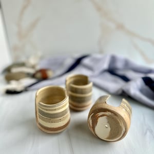 Handmade Speckled Ceramic Sponge Holder: Wheel-thrown Design