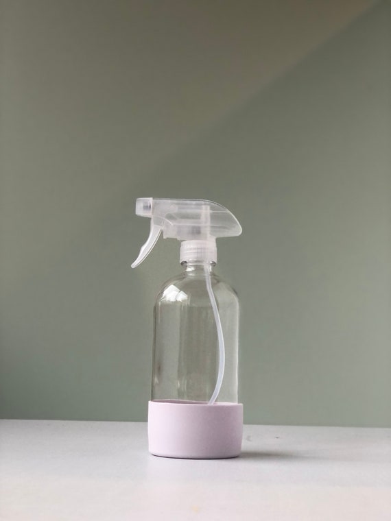 16 oz clear best sale plastic spray bottles