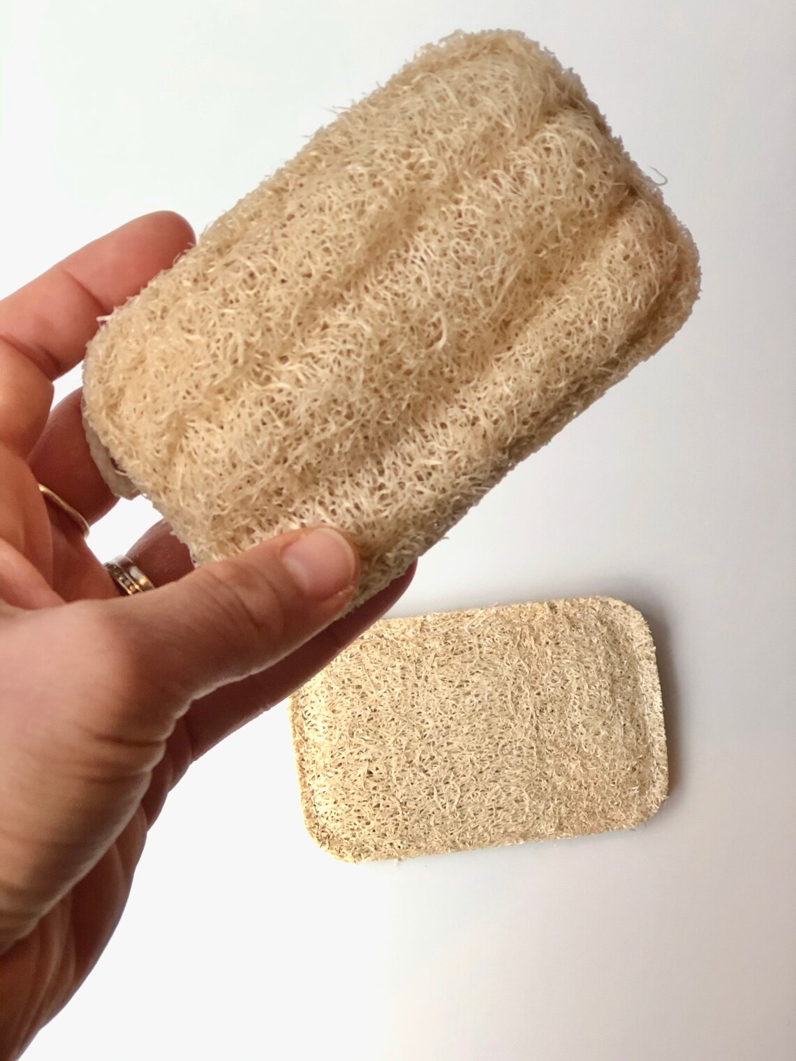 ORGANIC LOOFAH SPONGE Loofah Dish Sponge Set Luffa Etsy