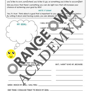 Money Worksheet for Kids I Can Reach My Goal image 2