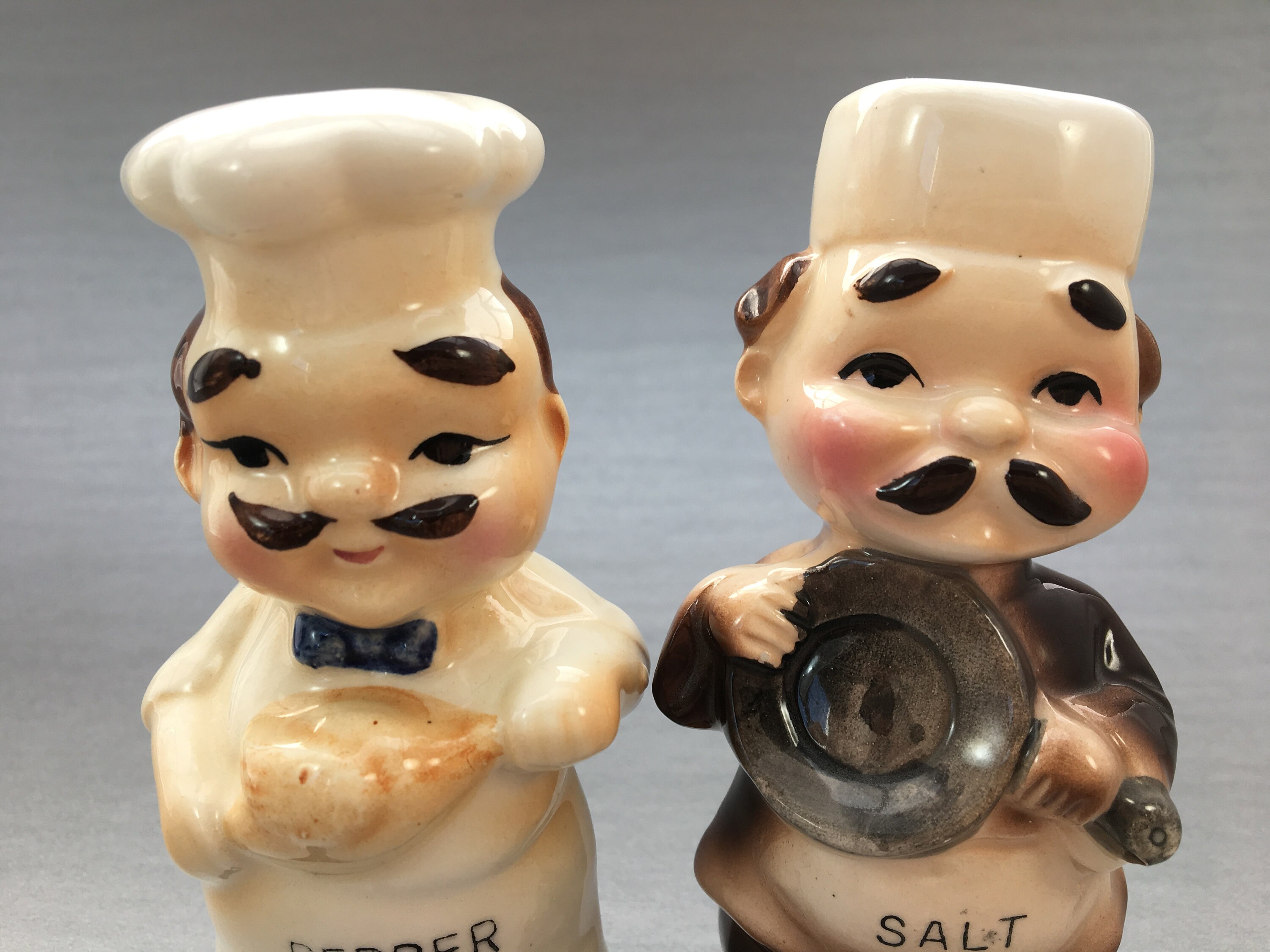 Chef Salt and Pepper Shakersmid Centuryvintagemade in Etsy