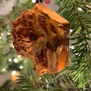 Angel&#39;s Landing (Zion National Park) 3d Map Christmas Ornament