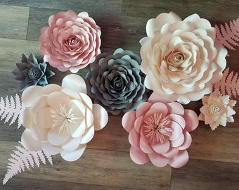 wall flowers etsy