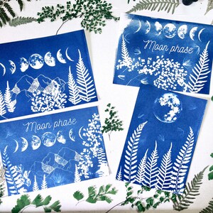 Moon Phase , Stencil , Solar Print Kit , Make Moon Prints ...