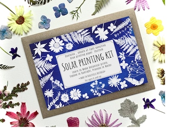 Cyanotype kit , party favor, craft kit, craft kit for adult, craft, diy kit, party favor for kid, cyanotype