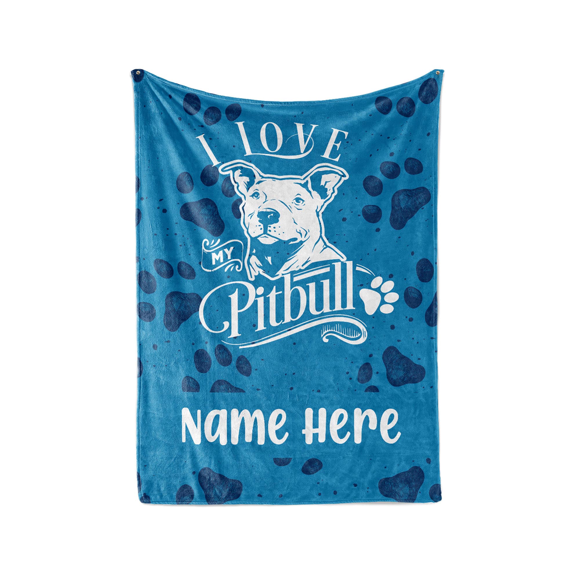 FannyMT Pitbull Dog Turquoise Blanket Throw Lightweight Cozy Plush Microfiber Solid Blankets for Kids Adults 60 x 50 Inch 