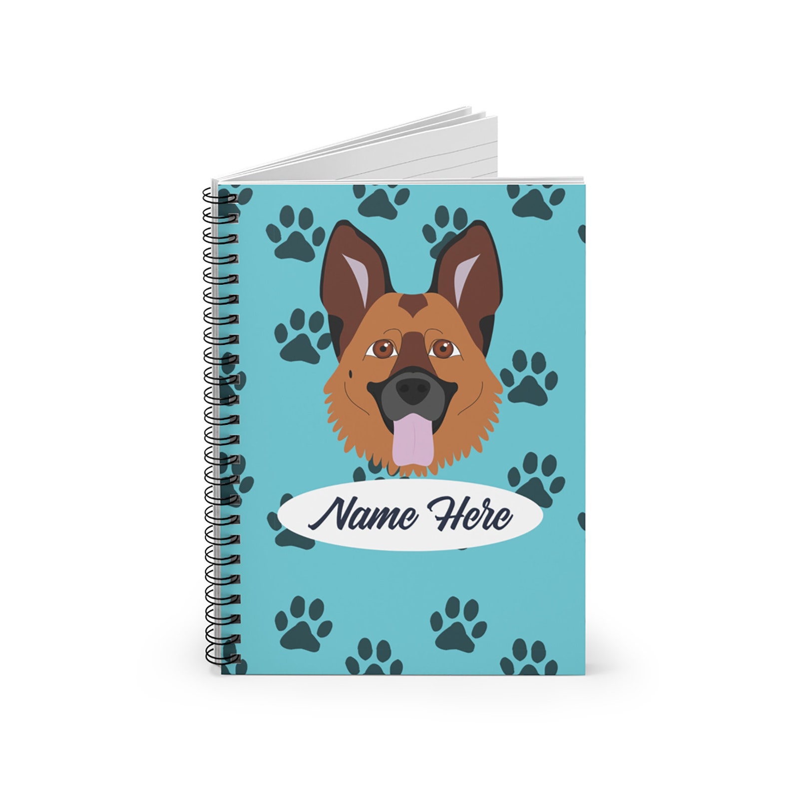 Custom Spiral Notebook for Kids 6x8 Personalized Etsy