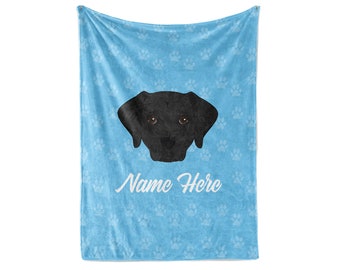 black lab blanket
