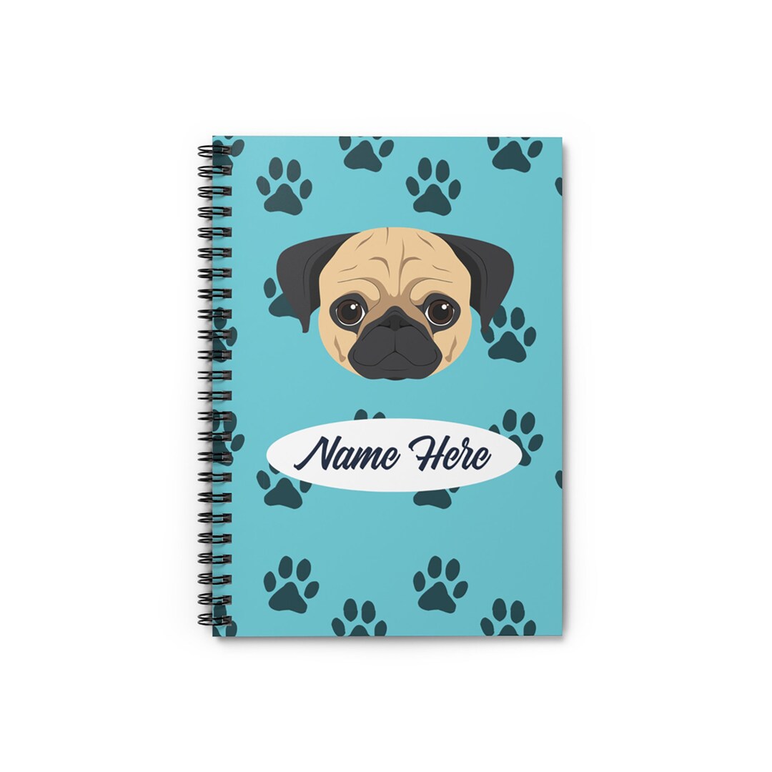 Custom Spiral Notebook for Kids 6x8 Personalized Notebooks With Inside