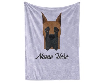 great dane throw blankets