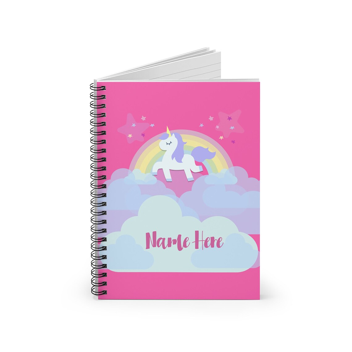 Custom Spiral Notebook for Kids 6x8 Personalized Etsy