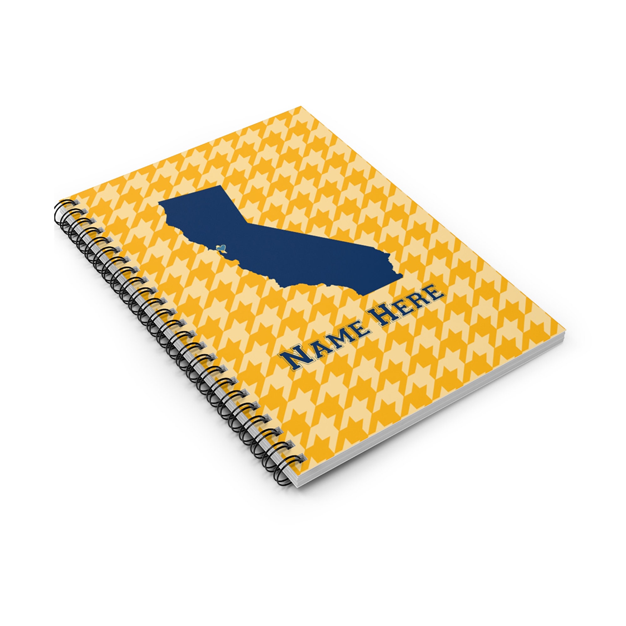 Custom Spiral Notebook Berkeley California 6x8 Etsy UK