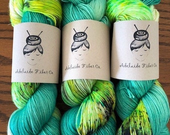Avocado Hand Dyed Yarn