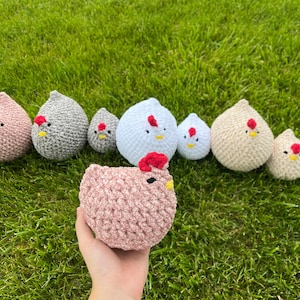 Chicken Crochet Plushie