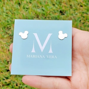 mickey mouse earrings, disney earrings, sterling silver earrings mickey mouse, disney earrings silver, disney mother day, disney gifts,