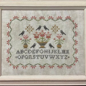 Amongst the Crows Cross Stitch PDF Downloadable pattern