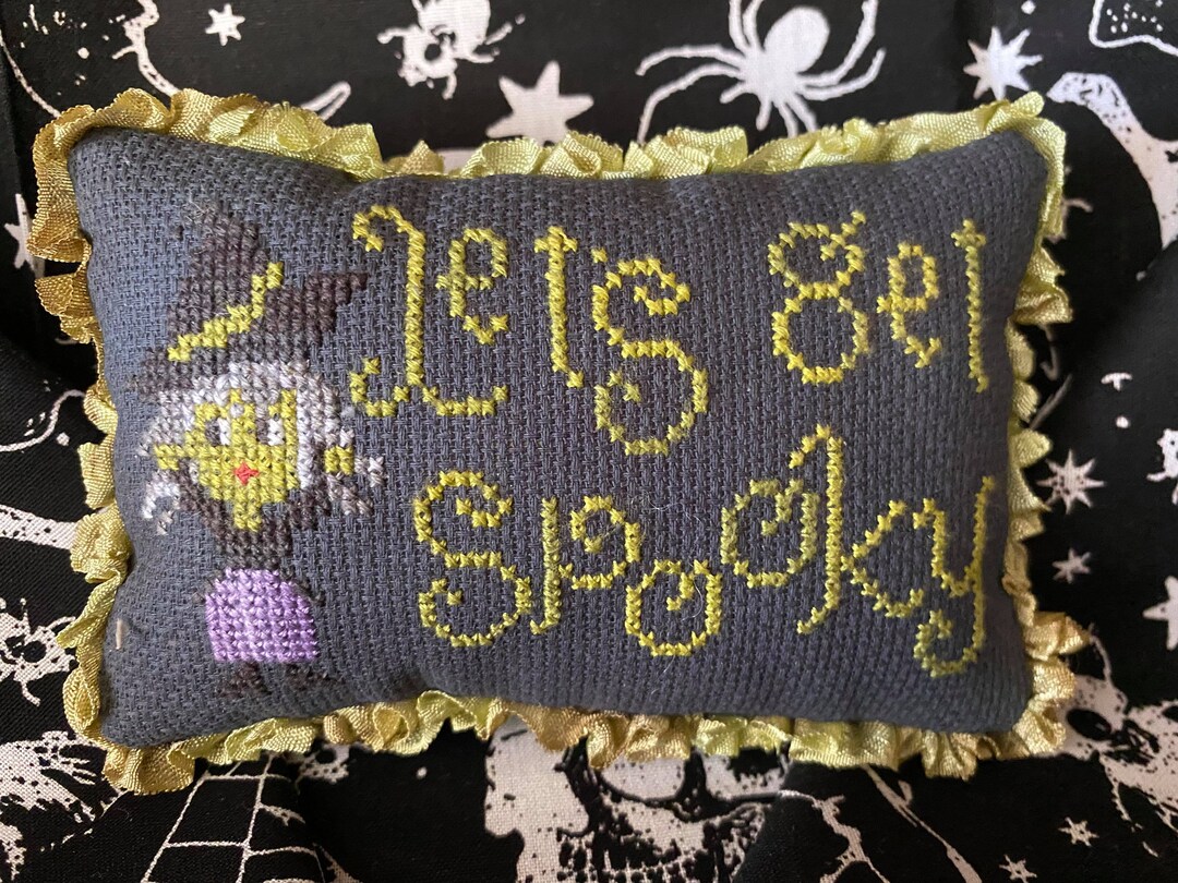 Lets Get Spooky Cross Stitch PDF Downloadable Pattern - Etsy