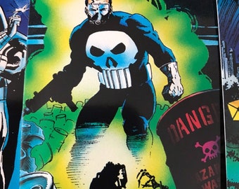 The Punisher: Guts and Gunpowder Trading Cards, Made in 1992