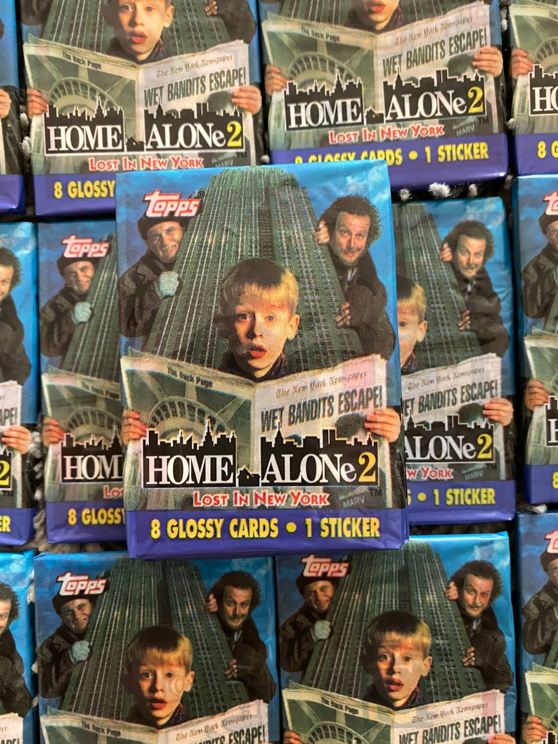 Topps 1992 “Home Alone 2: Lost In New York” Movie Trading Card S Topps 1992 “Home Alone 2: Lost In New York” Movie Trading Card S