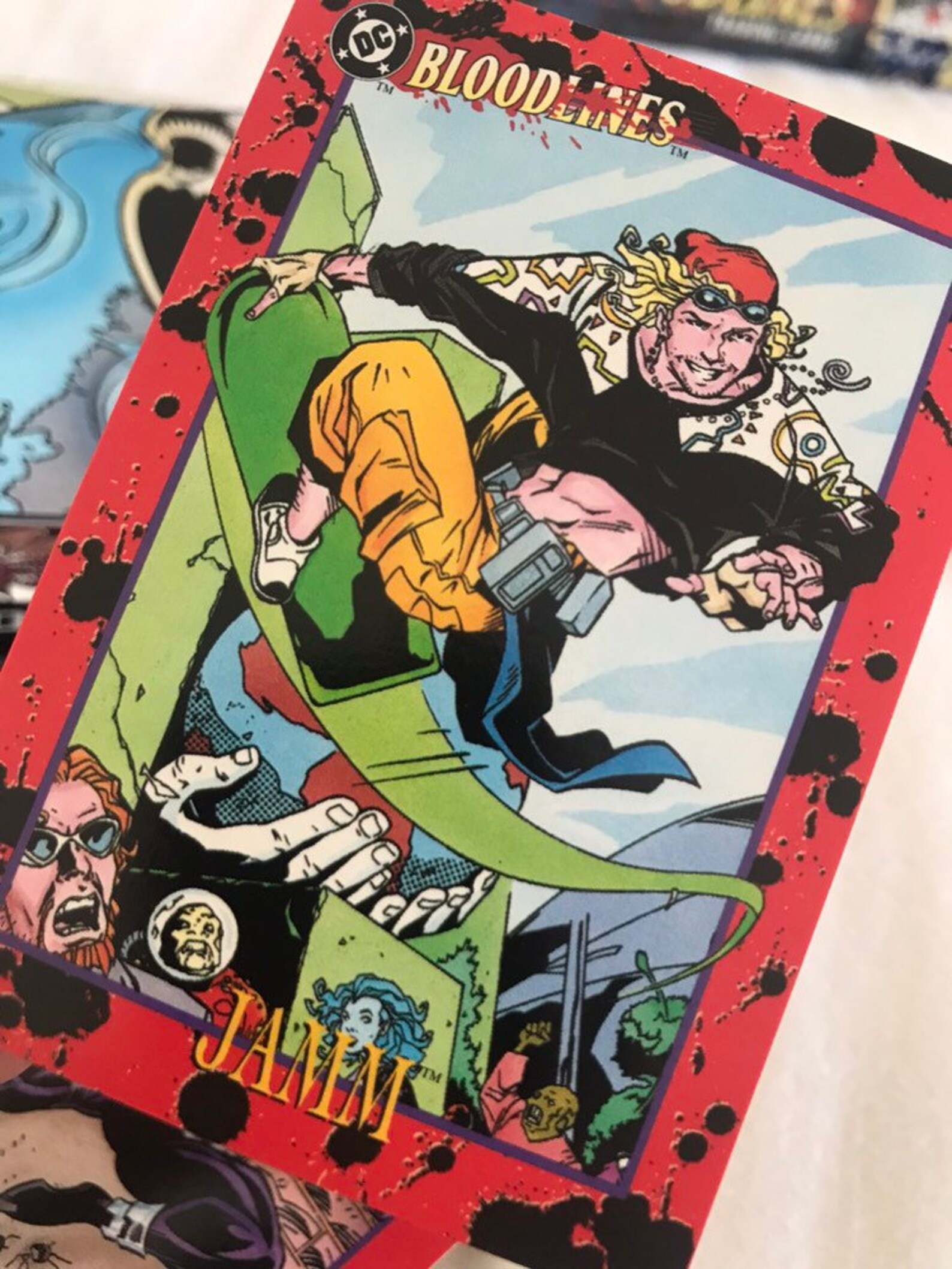 93 DC Comics/skybox bloodlines Sealed Trading Card Packs Etsy