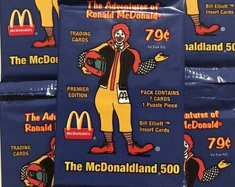 The Adventures of Ronald Mcdonald 1996 Trading Card Packs - Etsy