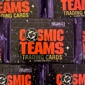 1993 DC Comic’s  “Cosmic Teams” Artist Trading cards sealed packs