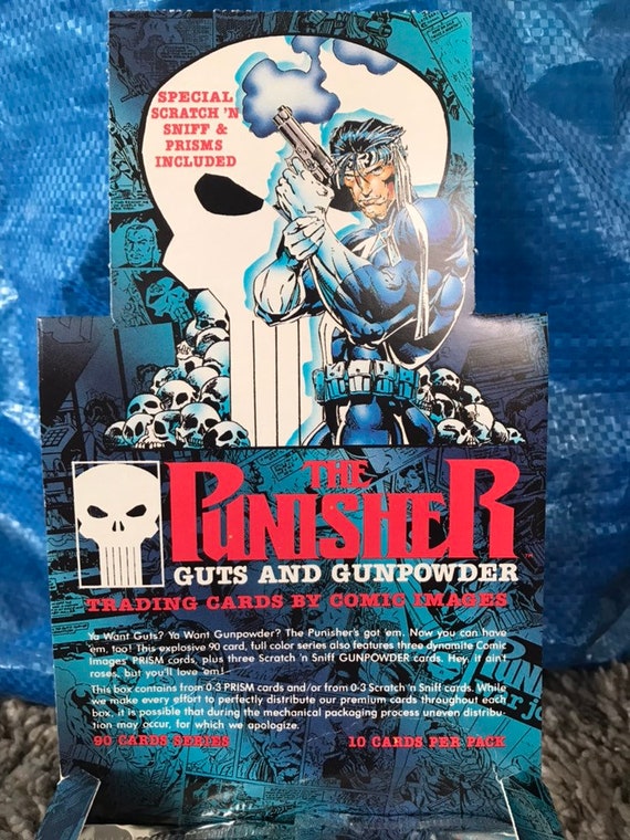 the punisher guts and gunpowder トレカ The Punisher: Guts and Gunpowder Trading Cards, Made in 1992
