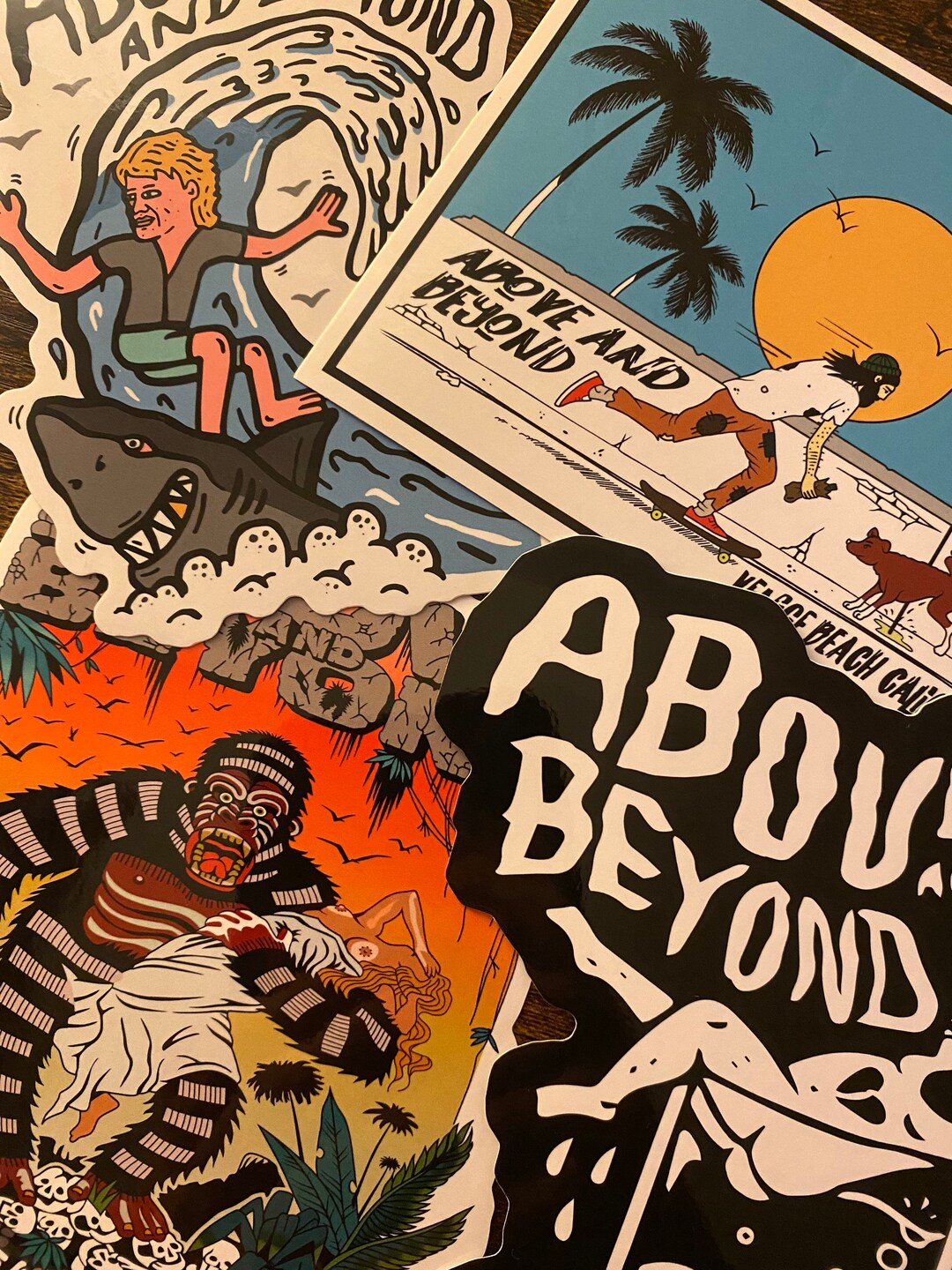 Above Design Sticker Above & Beyond Traditional “jumbo Sticker Pack - Etsy