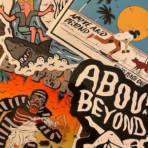 Above & Beyond Traditional “Jumbo Sticker Pack