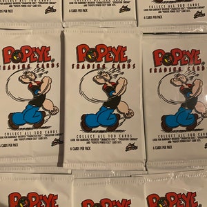 Card Creations 1994 “Popeye” Trading Cards Sealed Packs