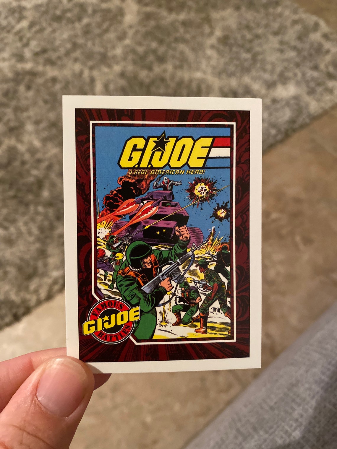 gi joe cards 1991
