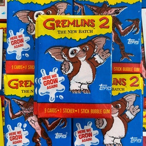 1990 Topps “Gremlins II: The New Batch” Movie Trading Cards