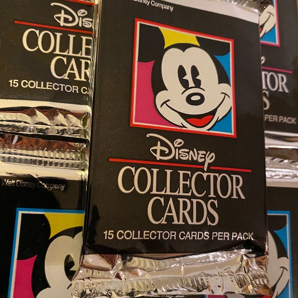 1991 Impel “Walt Disney Collectors Cards” Sealed Trading Card Packs