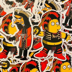 The Dead Head Clubs  “Montgomery Hook vs Ralphio” sticker pack