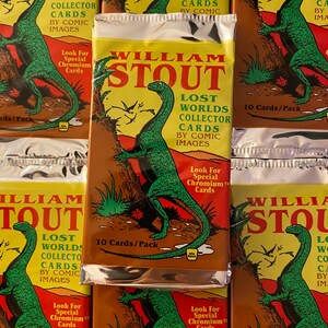 1993 Lost Worlds von William Stout Collectors Karten von Comic Images Sealed Packs