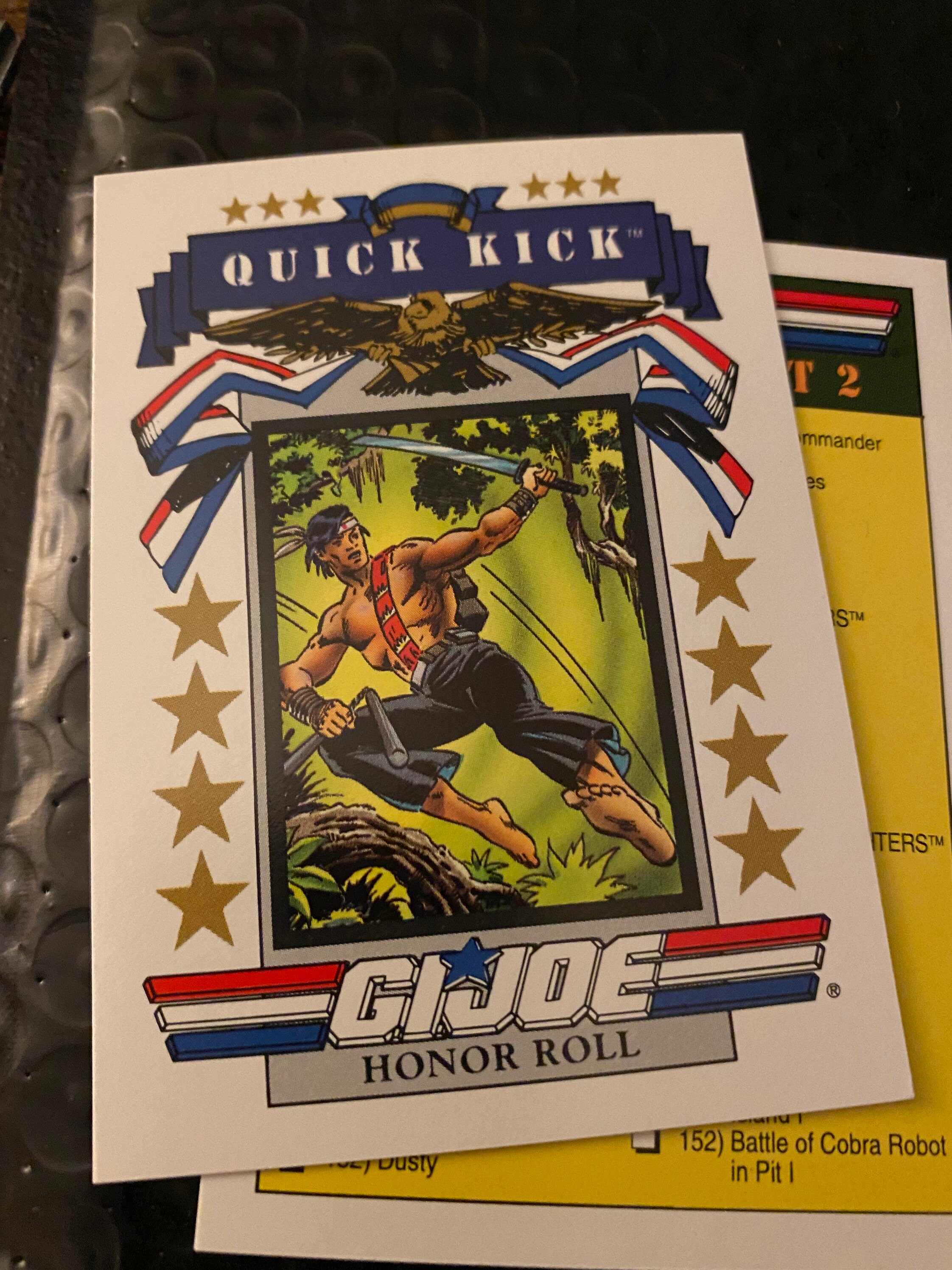 gi joe cards 1991