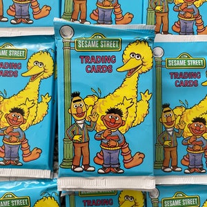 1992 “Sesame Street”  Vintage Trading Card Sealed Pack