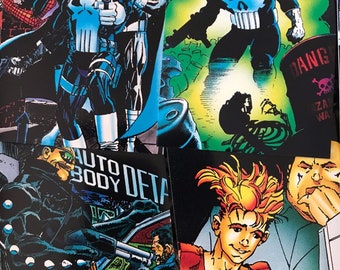 The Punisher: Guts and Gunpowder Trading Cards, Made in 1992