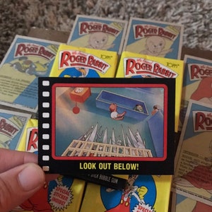 1987 Topps “ Who Framed Roger Rabbit” Sealed Movie Trading Card Packs ...