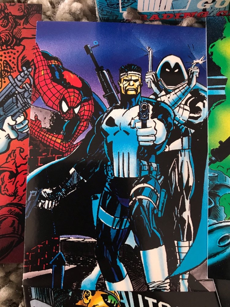 Buy The Punisher: Guts and Gunpowder Trading Cards, Made in 1992