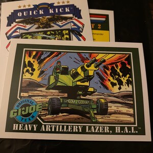 gi joe cards 1991