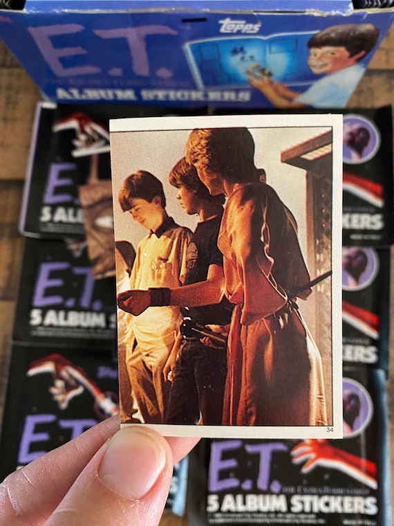 Album Stickers Unopened Pack 10 1982 Topps E.T 
