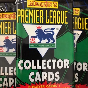 Merlins Sammelkartenset aus der ersten Liga von 1996