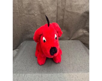 Peluche vintage di Clifford, il grande cane rosso, prodotto da DAKIN nel 1993.