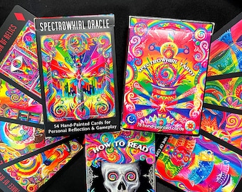 Spectrowhirl Tarot and Oracle Deck Bundle, Rainbow Art
