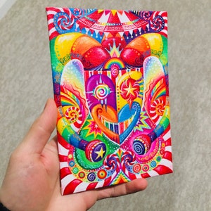 Pintura Original do Tarô - “O Louco”
