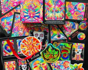 Spectrowhirl Tarot/Oracle ULTRA DELUXE PACK (Both Decks, Stickers, Book, Magnet, Bookmark, Pins)