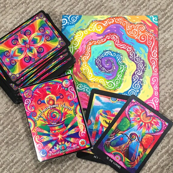 Spectrowhirl Tarot Deck 2nd Ed. Plus Original Spiral Glitter