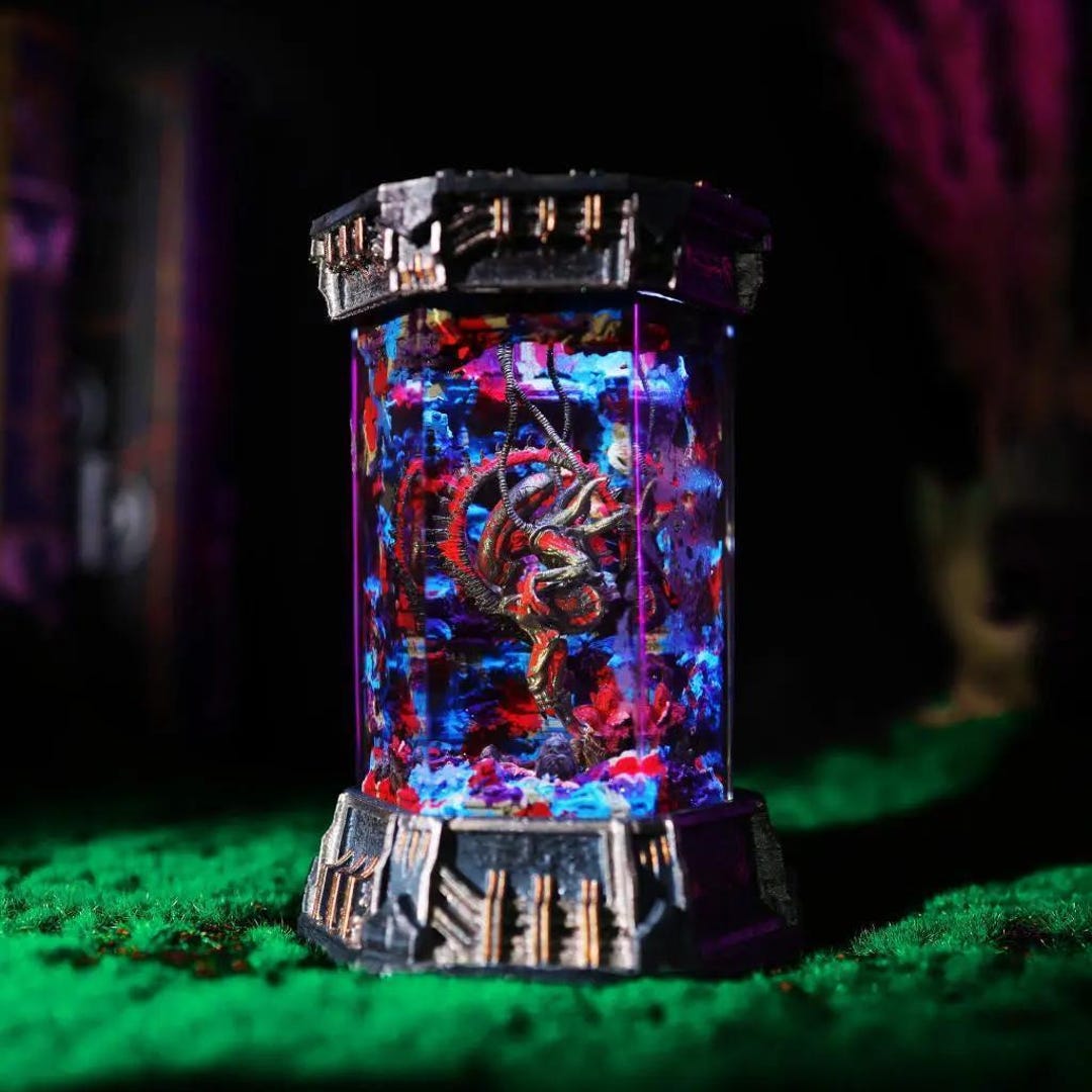 Jett Valorant Resin Lamp, Riot Games Fan Art Night Light, Epoxy LED ...